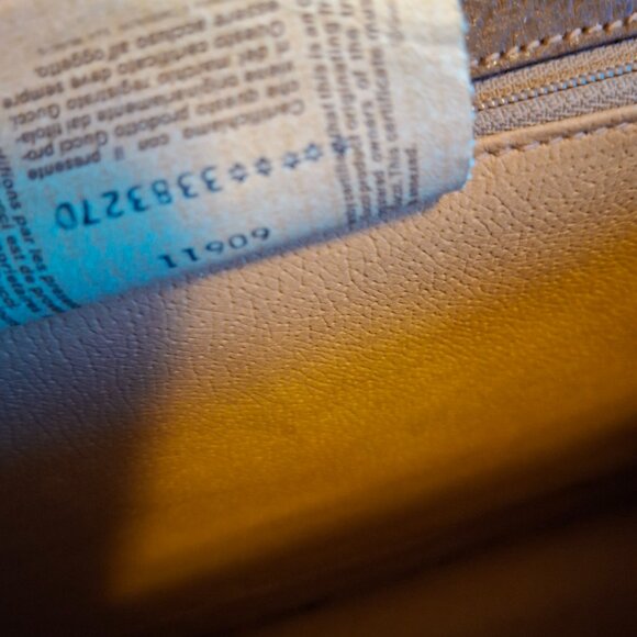 GUCCI Accessory Collection Envelope Purse Shoulder Bag Convertible Clut GG Logo - Picture 15 of 16